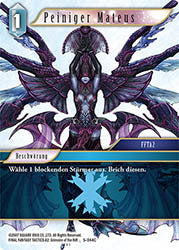 Final Fantasy Opus 5-044 C Peiniger Mateus Blitz