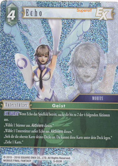 Final Fantasy Opus 5-053 R Echo Wind