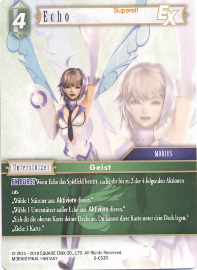 Final Fantasy Opus 5-053 R Echo Wind