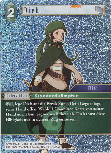 Final Fantasy Opus 5-055 C Dieb Wind