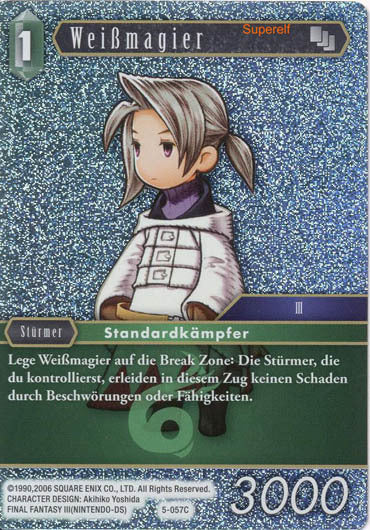 Final Fantasy Opus 5-057 C Weißmagier Wind