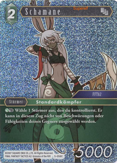 Final Fantasy Opus 5-058 C Schamane Wind