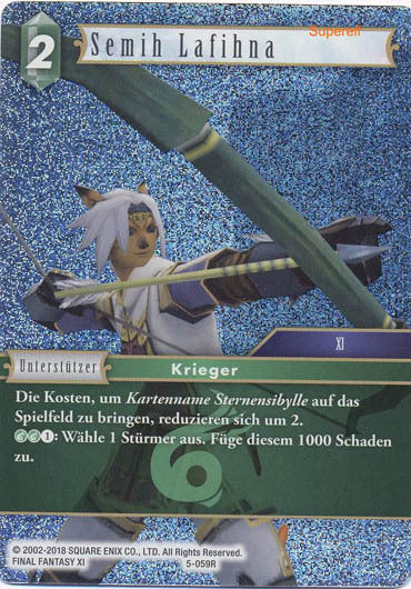 Final Fantasy Opus 5-059 R Semih Lafihna Wind