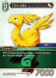 Final Fantasy Opus 5-060 C Chocobo Wind