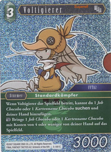 Final Fantasy Opus 5-061 C Voltigierer Wind