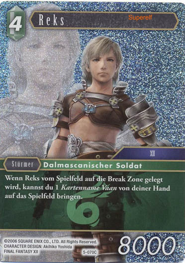 Final Fantasy Opus 5-070 C Reks Wind