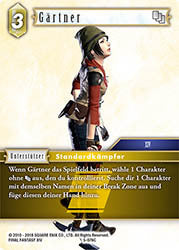 Final Fantasy Opus 5-076 C Gärtner Erde