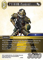 Final Fantasy Opus 5-084 C PSIKOM-Pionier Erde