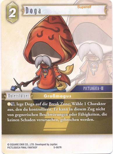 Final Fantasy Opus 5-087 R Doga Erde