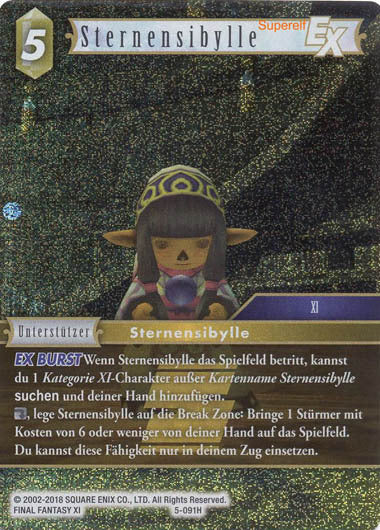 Final Fantasy Opus 5-091 H Sternensibylle Erde