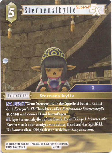 Final Fantasy Opus 5-091 H Sternensibylle Erde