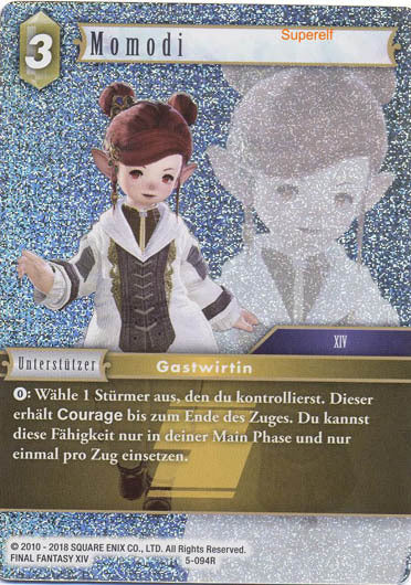Final Fantasy Opus 5-094 R Momodi Erde