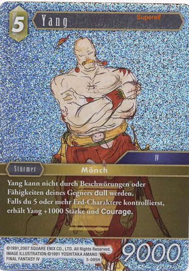 Final Fantasy Opus 5-095 H Yang Erde
