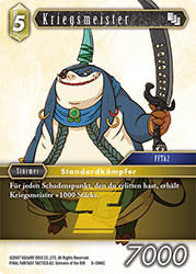 Final Fantasy Opus 5-096 C Kriegsmeister Erde
