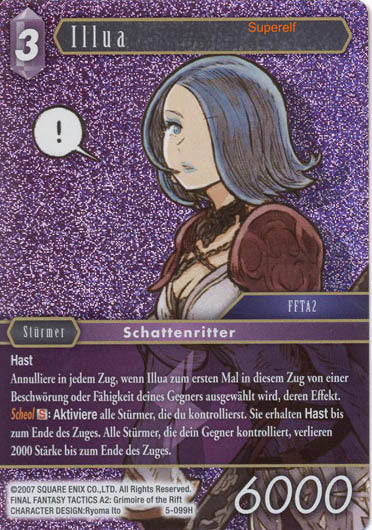 Final Fantasy Opus 5-099 H Illua Blitz