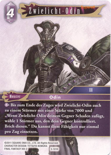 Final Fantasy Opus 5-101 H Zwielicht-Odin Blitz