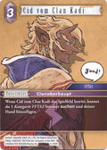 Final Fantasy Opus 5-103 R Cid vom Clan Kadi Blitz