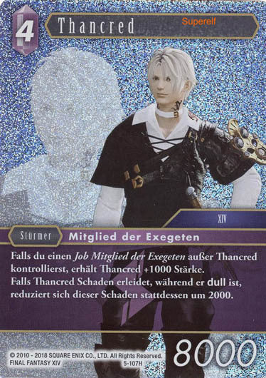 Final Fantasy Opus 5-107 H Thancred Blitz