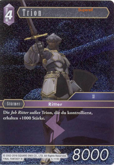 Final Fantasy Opus 5-111 R Trion Blitz
