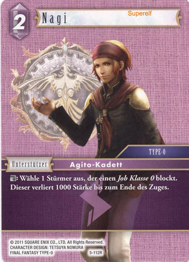 Final Fantasy Opus 5-112 R Nagi Blitz