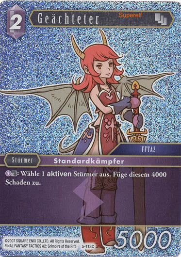Final Fantasy Opus 5-113 C Geächteter Blitz