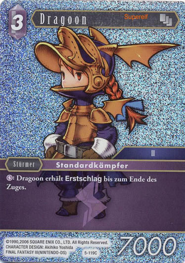 Final Fantasy Opus 5-119 C Dragoon Blitz