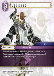Final Fantasy Opus 5-120 C Louisoix Blitz