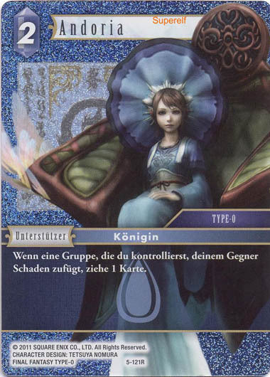 Final Fantasy Opus 5-121 R Andoria Wasser
