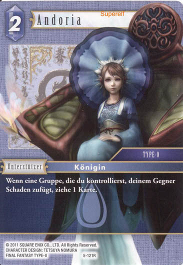 Final Fantasy Opus 5-121 R Andoria Wasser