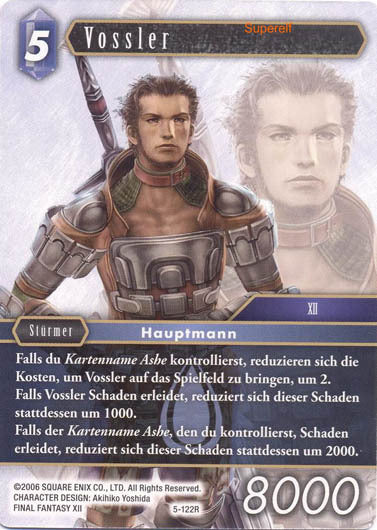 Final Fantasy Opus 5-122 R Vossler Wasser