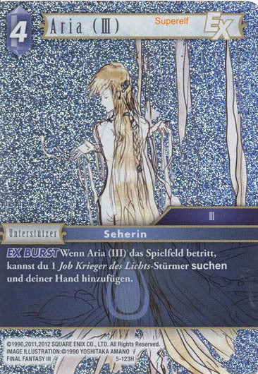 Final Fantasy Opus 5-123 H Aria (III) Wasser