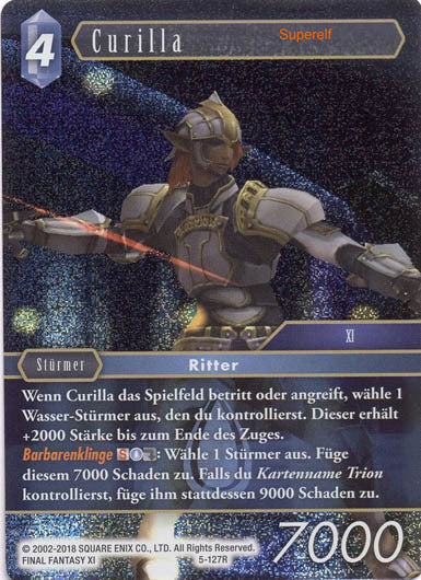 Final Fantasy Opus 5-127 R Curilla Wasser