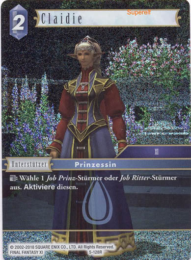 Final Fantasy Opus 5-128 R Claidie Wasser