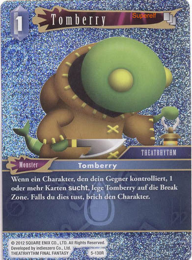Final Fantasy Opus 5-130 R Tomberry Wasser