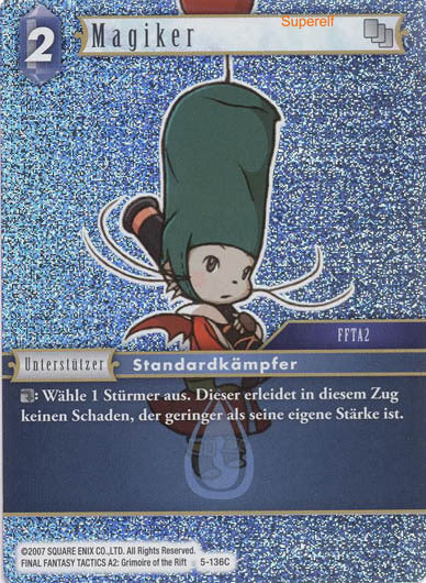 Final Fantasy Opus 5-136 C Magiker Wasser