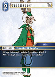 Final Fantasy Opus 5-137 C Grünmagier Wasser