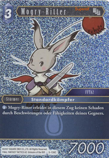 Final Fantasy Opus 5-138 C Mogry-Ritter Wasser