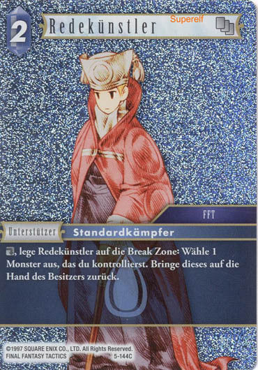 Final Fantasy Opus 5-144 C Redekünstler Wasser