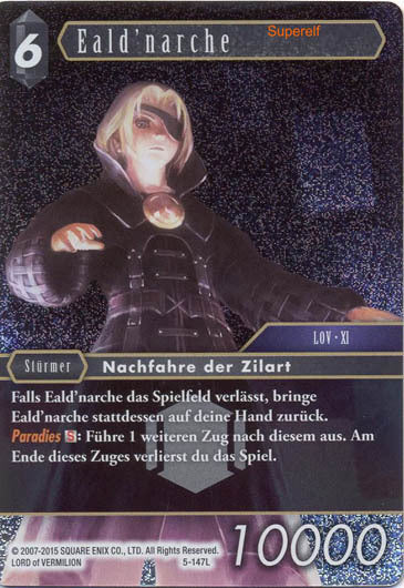 Final Fantasy Opus 5-147 L Eald´narche Dunkelheit