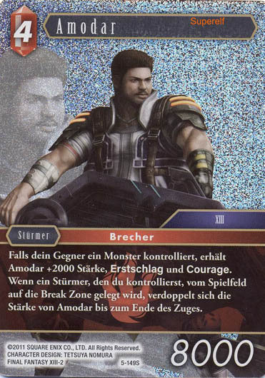 Final Fantasy Opus 5-149 S Amodar Feuer