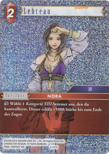 Final Fantasy Opus 5-151 S Lebreau Feuer