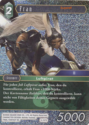 Final Fantasy Opus 5-157 S Fran Wind