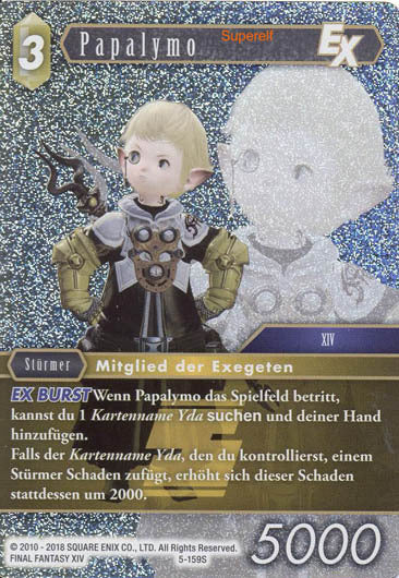 Final Fantasy Opus 5-159 S Papalymo Erde