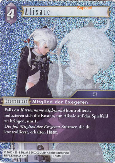 Final Fantasy Opus 5-161 S Alisaie Blitz