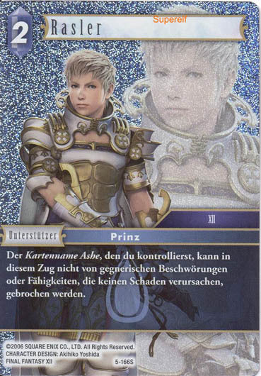 Final Fantasy Opus 5-166 S Rasler Wasser
