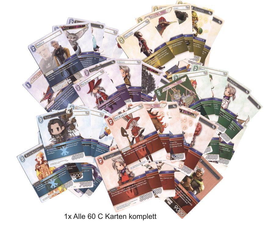 OPUS 5 - 1x Alle 60 Common Karten komplett