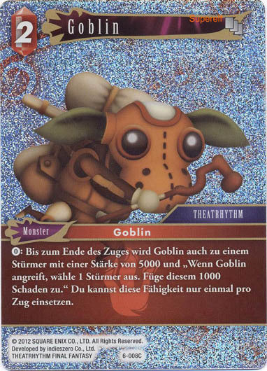 Final Fantasy Opus 6-008 C Goblin Feuer