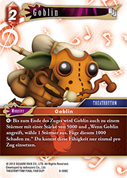 Final Fantasy Opus 6-008 C Goblin Feuer