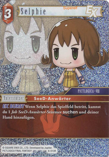 Final Fantasy Opus 6-013 R Selphie Feuer