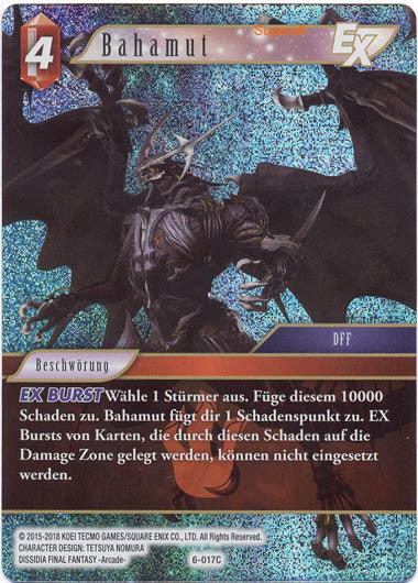 Final Fantasy Opus 6-017 C Bahamut Feuer